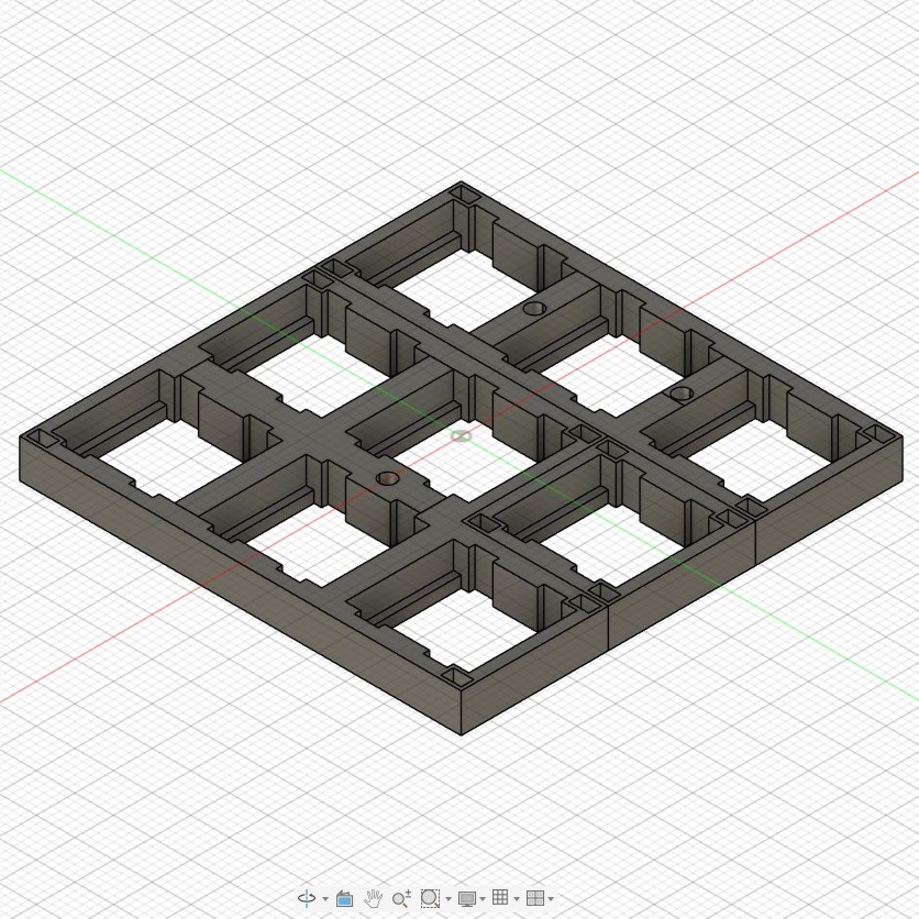 Top section of Functional 3D Model